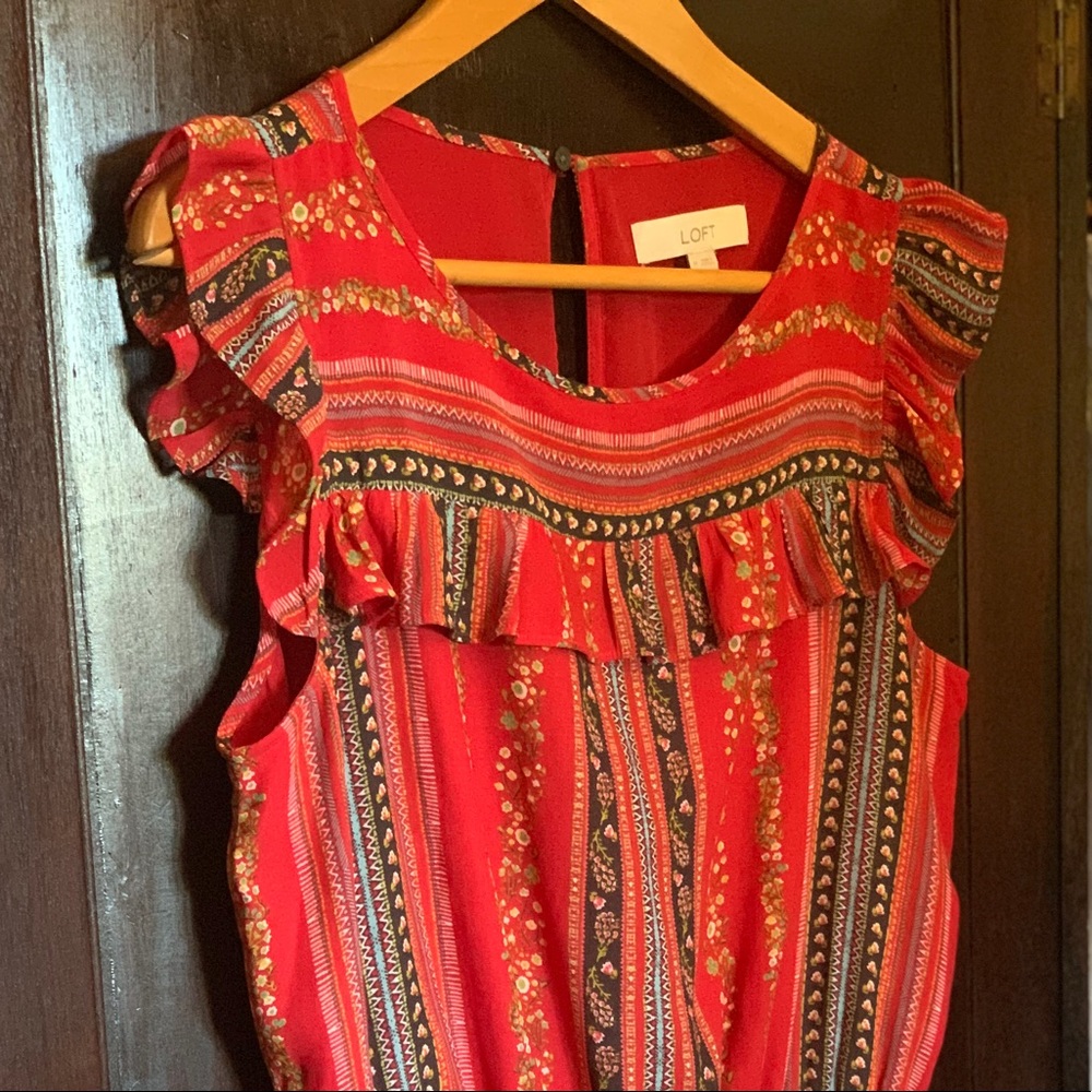 Loft sleeveless dress